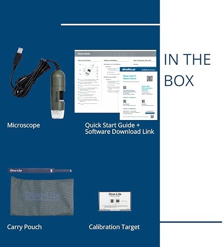 Miniatura 6 de Dino-Lite microscopio digital de mano aumento de 10x-220x resolución verdadera de 03MP13MP50MP WindowsMaciOSAndroid incluye software compatible con
