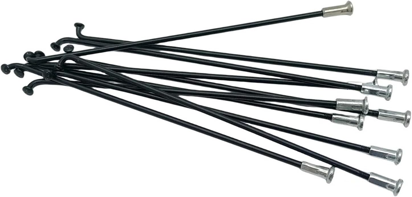 36Pcs Bicycles 13G Diameter 2.3mm Length 102-256mm Spokes #45 Steel + Nipples 10Pcs Bike Spoke Cycling Parts