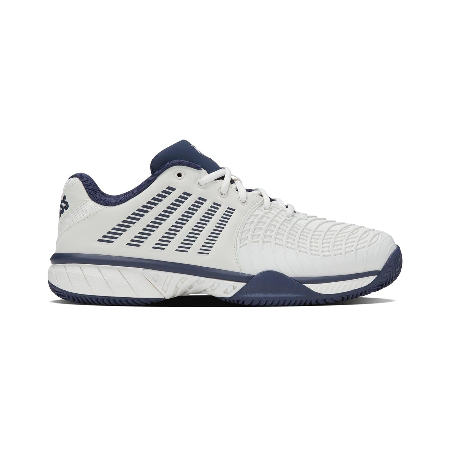 K-Swiss Express Light 3 Clay, Scarpe da Tennis Uomo, Accademia Navale Blanc De Blanc, 49 EU