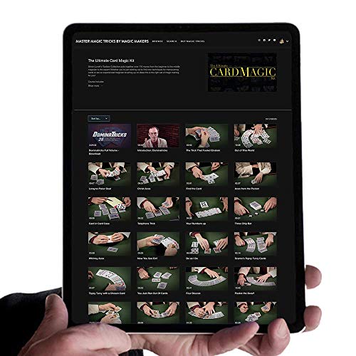 Magic Makers Ultimate Card Magic Kit 170 Card Effects With Bicycle Stripper Deck #TOP3