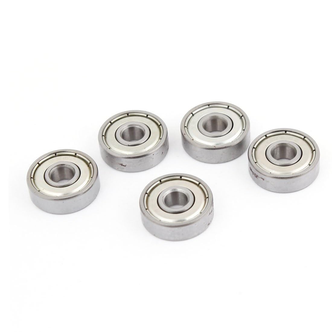 Bearing, 6x19x6mm Double Shielded 626ZZ Deep Groove Ball Bearing 5 Pcs Wear Resistance