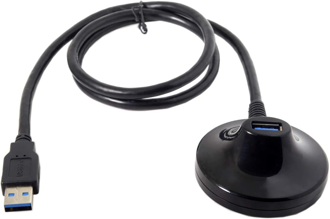 Cablecc USB 3.0 Type-A Male to Female Extension Dock station Docking Cable 0.8m