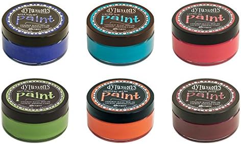 Ranger - Dyan Reaveley Dylusions Acrylic Paint - 2016 Bundle 6 Jars Lot