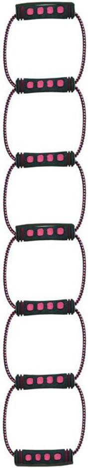 Empower Flex Links Resistance Workout Ladder, Black and Pink