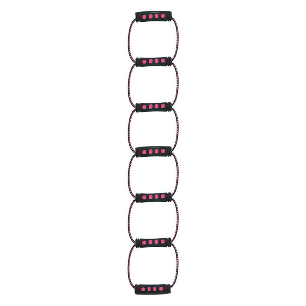 Empower Flex Links Resistance Workout Ladder, Black and Pink