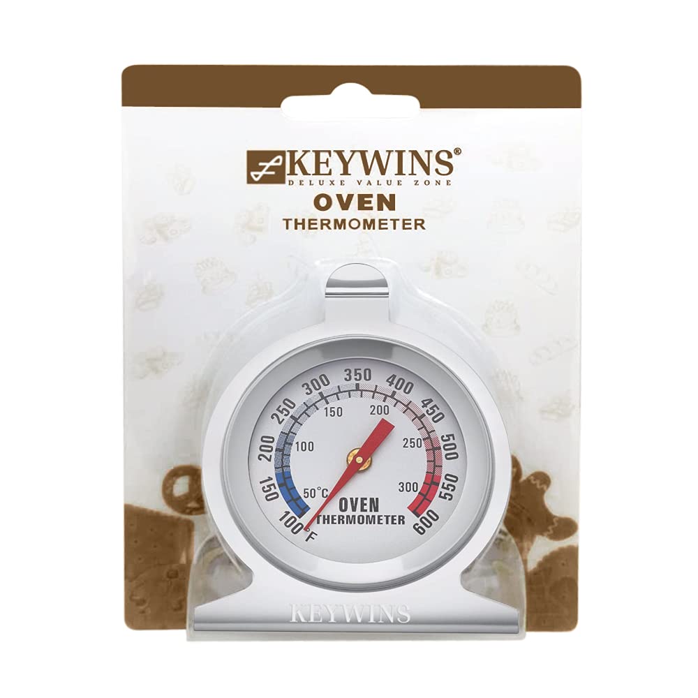 Keywins® Accurate Oven Dial Thermometer, 600 Degree Kitchen Oven