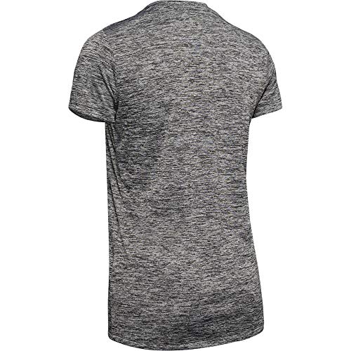 Image of Under Armour Womens Tech V-Neck Twist Short-Sleeve T-Shirt