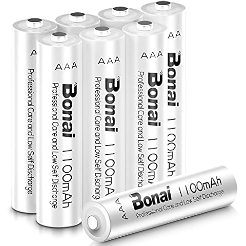 Pilas Recargables AAA BONAI 1100mAh (8 piezas) Cover