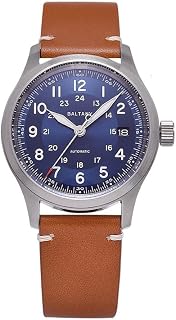 Baltany Men Automatic Watch 39mm Pilot Luxury Sport Mechaical Wristwatch Sapphire 10ATM BGW-9 Luminous NH35 Date