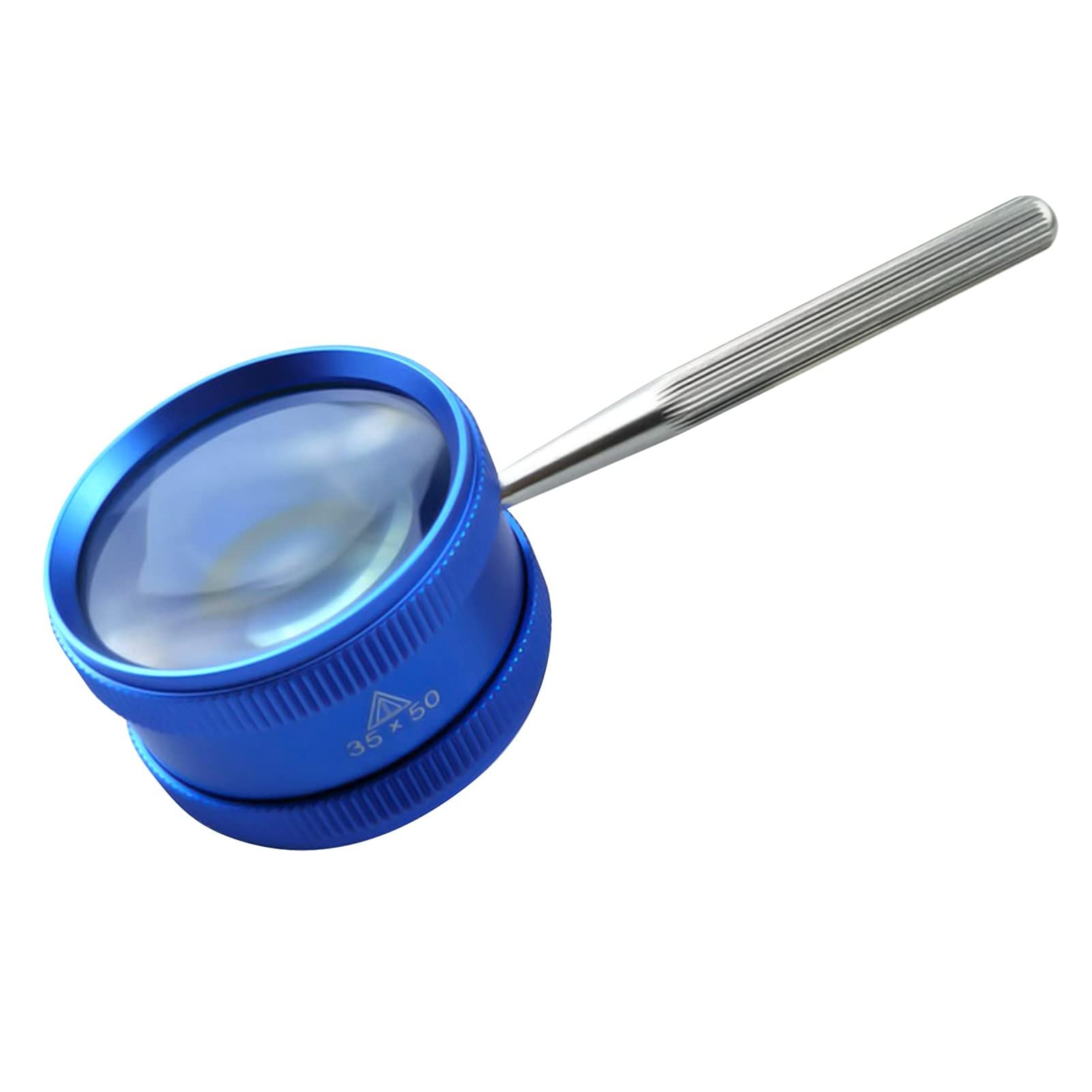 Loupe portative 35X verre optique pour pièces monnaie et bijoux