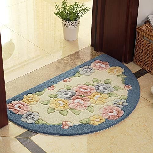 IWEJ ���~�`���փ}�b�g �J�[�L �k���� �K�N�͗l �z�� ����~�� �R�� �􂦂� �������O���p �o�X�}�b�g �C���e���A (50*80CM,�u���[)