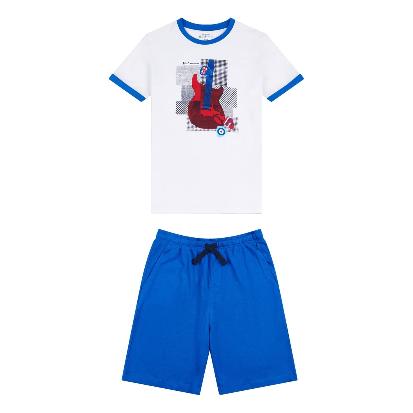 BEN SHERMAN Boys BSS1065791 Ben Sherman Guitarist T-Shirt And Shorts Set