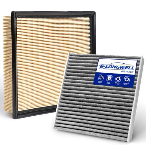 Cabin & Engine Air Filter Kit for 2011-2025 Durango 3.6L, 2011-2025 Durango 5.7L, 2018-2024 Durango...