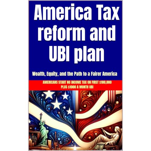 America Tax reform and UBI plan Audiobook By Robert Anderson Love Wins cover art