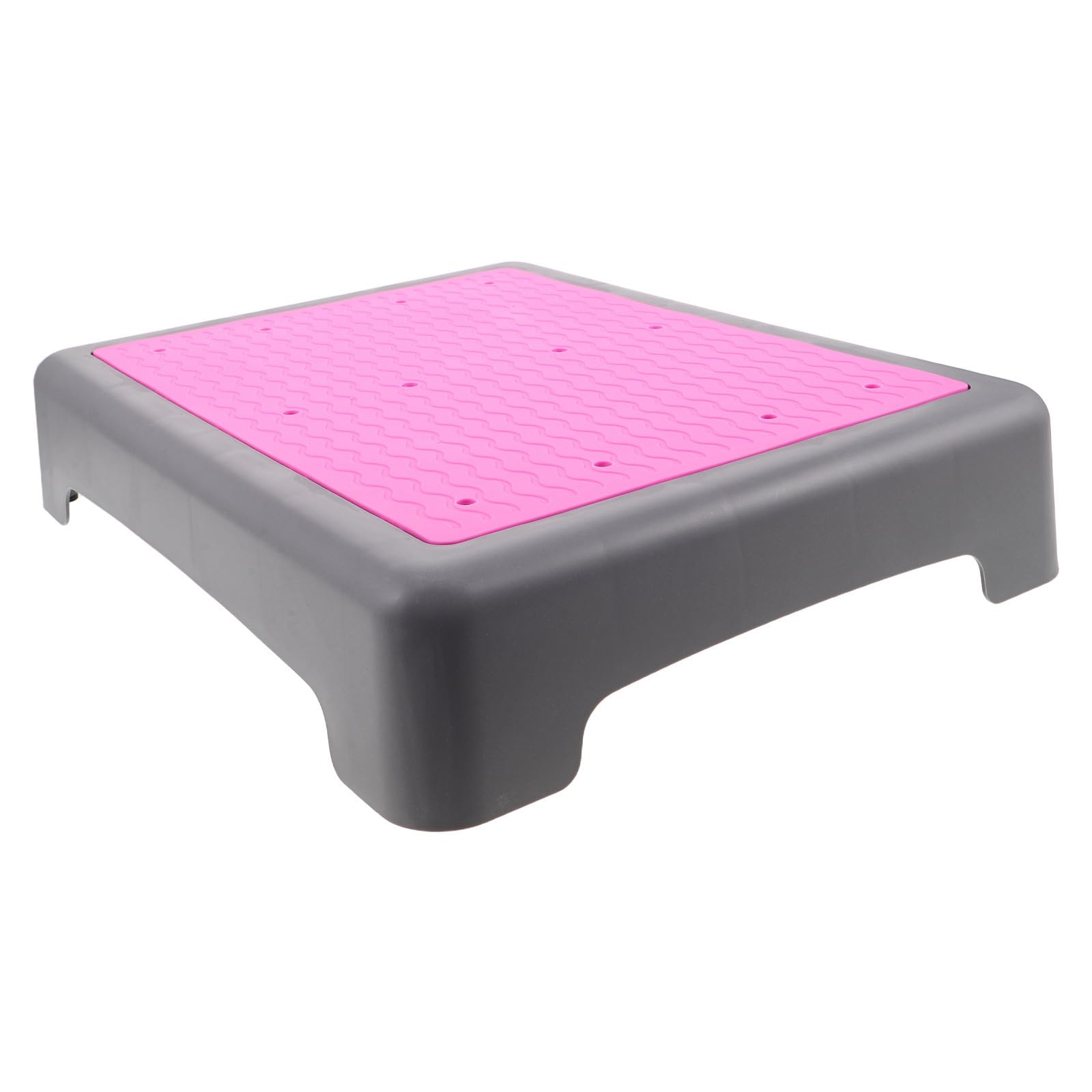 ARTIBETTER Sgabello per Wc da Bagno Antiscivolo in Plastica Rosa, Sgabello Rialzato per Postura Comoda, per Anziani in Ambienti Domestici
