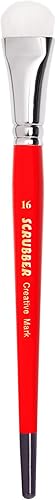 Vista 22 de Creative Mark Scrubber - Pinceles de acuarela profesionales para frotar, secar, remodelar bordes y mucho más. - # 2-2