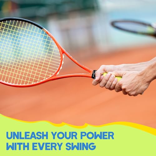 Solaradgy 20-Pack Tennis Racket Grip Tape with 10 Sweat-Absorbent Tennis Overgrip Tape Durable and Comfortable Handle Wraps for Enhanced Performance