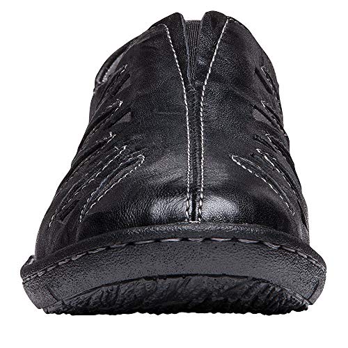 Image of Propet Womens Cameo Cut Out Slip On Flats Casual - Brown