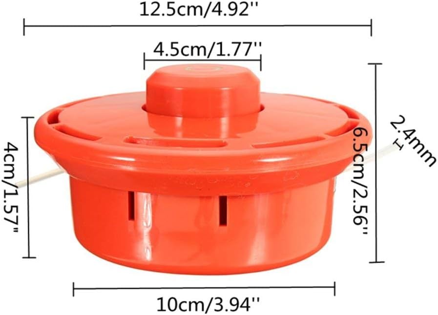 Universal Trimmer Head Weed Eater Bump Feed Trimmer Line Twister Replacement Head for Honda UMK425 UMK435 UMC425 UMC435 (Red)