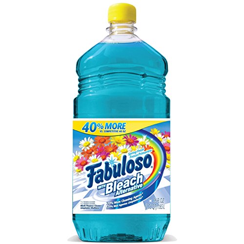 Fabuloso 56-fl oz Spring Fresh All-Purpose Cleaner with Bleach Alternative Removes Stubborn Stains Cuts Through Grease with Long Lasting Fragrance