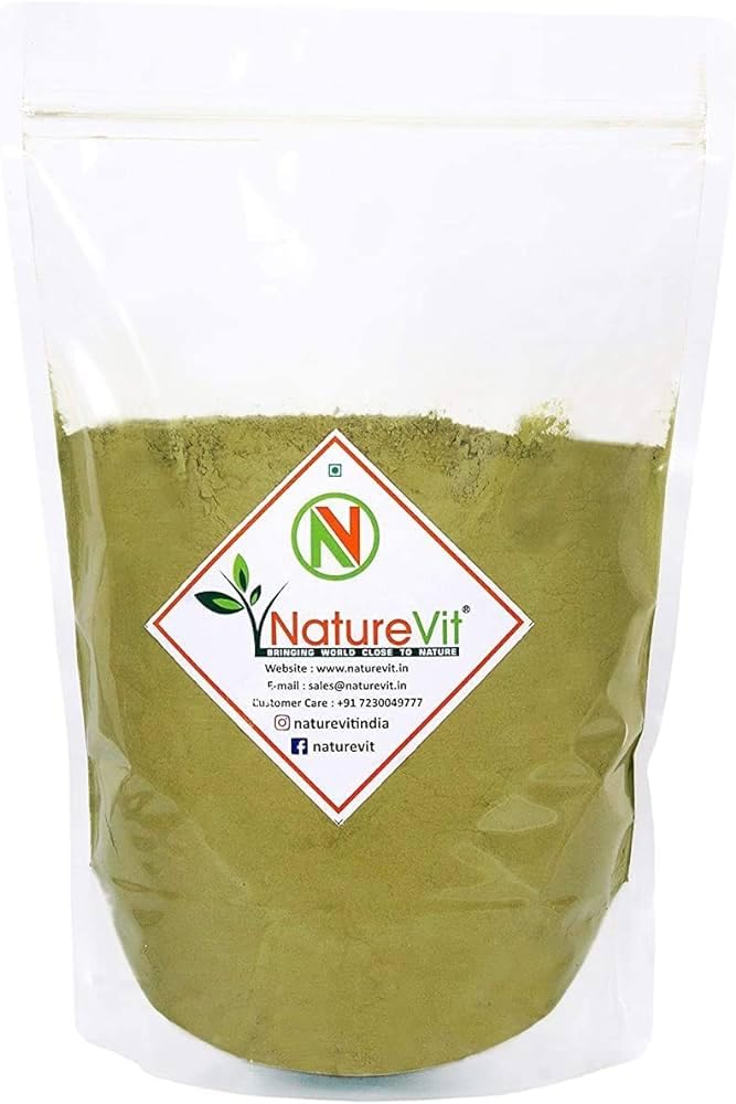 NatureVit Indigo Powder for Natural Hair Coloring, 1 kg| Protects Hair from Damage-image-7