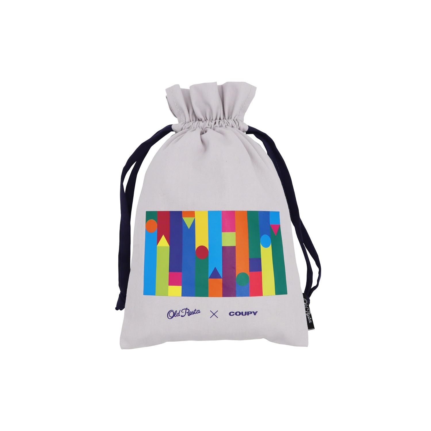 Sakura Crepass Drawstring Bag, Medium