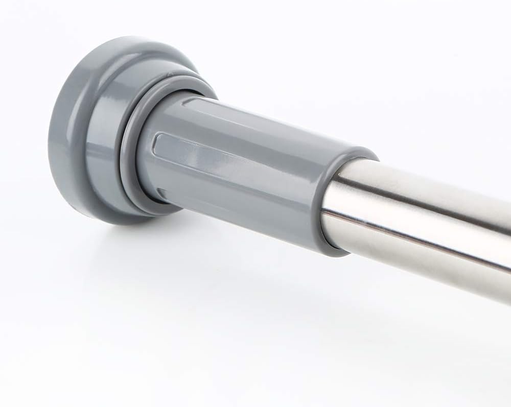 Tension Cutain Rod Gray 13inch-19inch