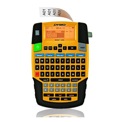 DYMO Rhino 4200 Label Maker (1801611)