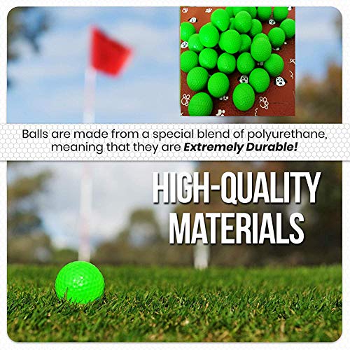 Image of Dsmile 36 Pack Foam Golf Practice Balls Light Soft Elastic Training Multifunction Sport Balls