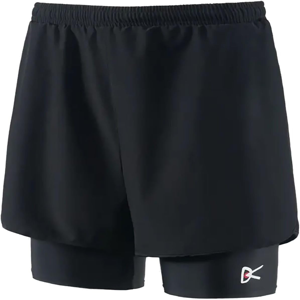 District Vision Layered Trail Short - Women's, Black, S