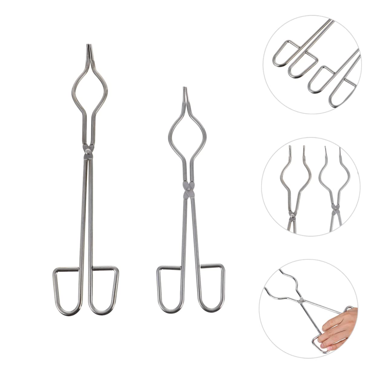 Holibanna 2Pièces Bécher Creuset Set De Outils De Laboratoire Pour Expériences Scientifiques