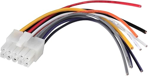 The Lord of the Tools 1 arnés de conexión de audio de coche de 10 pines compatible con Kicker BassStation PT10 PT250 11PT8 11HS8 Longitud del cable