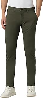 peter england Men's Skinny Fit Casual Trouser Chinos-picture-11