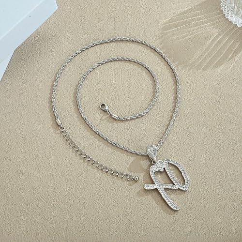 XO Necklace for Men, Gold Necklace Hip Hop Chain with Cubic Zirconia, Iced Out Jewelry, Fashion Statement Necklace, Gifts for Men