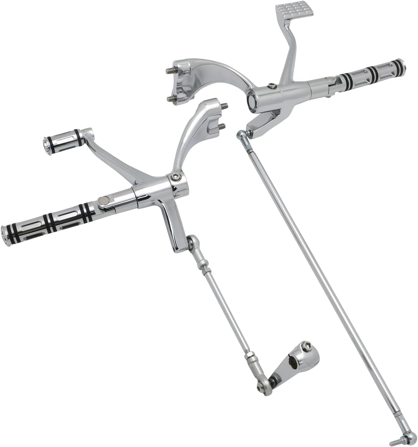 Motorcycle Forward Controls Complete Kit Pegs Levers Linkages For Harley 2004-2013 Sportster XL 883 1200 Forty Eight XL883/C/N/L/R, XL1200C/R/L/N/X