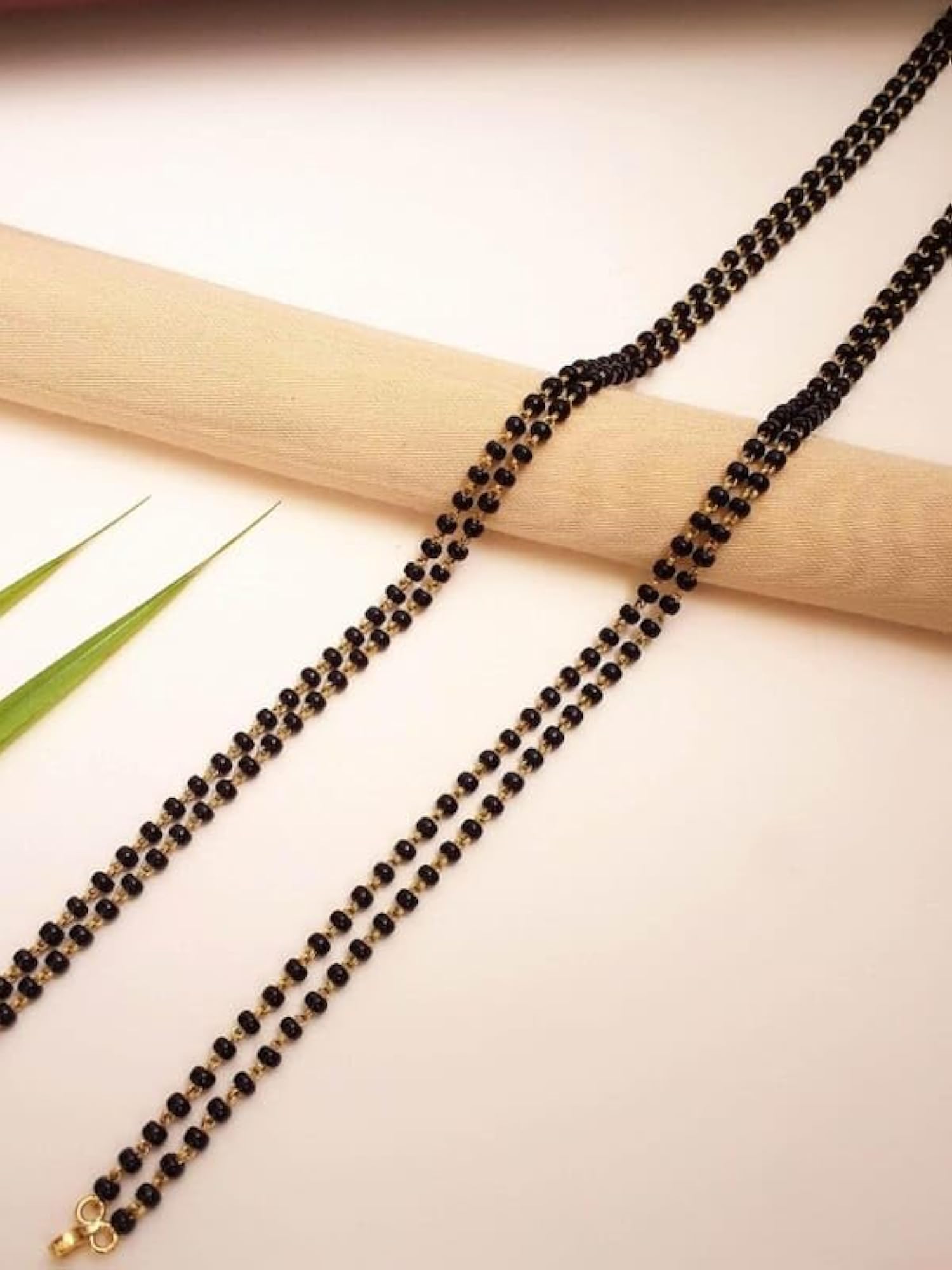 Women's Double Line Mangalsutra Chain, 18 Inches
