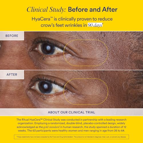 image for Ritual HyaCera Skin Supplement for Wrinkle Support, with Hyabest® and