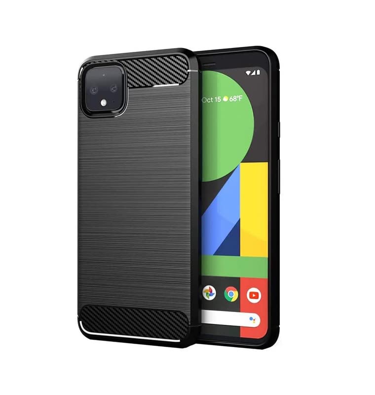ConnectPoint Case Compatible with Google Pixel 4 XL, Perfect Fitting Hybrid Edge to Edge Side Protection Carbon Fiber Back Cover for Google Pixel 4 XL - Black (B09ZJ8FHRY) Amazon Price History, Amazon Price Tracker