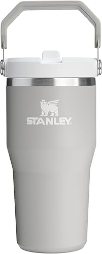 Miniatura 71 de STANLEY IceFlow 2.0 - Vaso con pajilla abatible con asa, 40 onzas, tapa giratoria y popote abatible, botella de agua resistente a fugas, acero