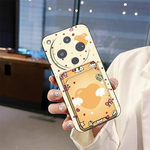 Phone Case Compatible with ZTE Nubia P9 Pro 5G/Optus X Pro 2 5G, Shockproof Full wrap Dirt-resistant Graffiti protective Card ba