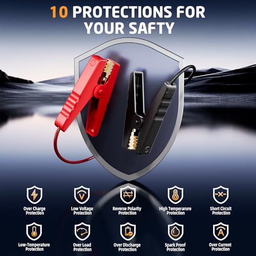 VIAXYIK 8000A Jump Starter Air Compressor
