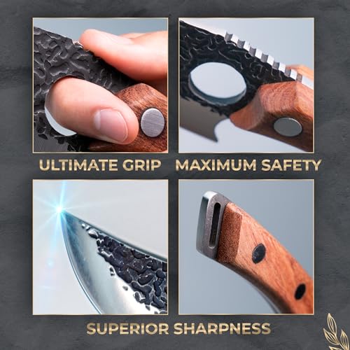 Huusk Kochmesser, Küchenmesser - Perfekt zum Schneiden und Zerkleinern Messer Japan Original...