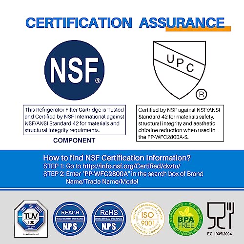 Pureplus 3Us-Af01 Under Sink Water Filter Compatible With 3Us-Af01, 3Us-As01, Whcf-Src, Whcf-Sufc, Whcf-Suf, 3Pack #TOP1