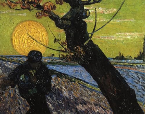 Impression tableaux peinture sur toile Van Gogh de qualite superieure 60x90cm