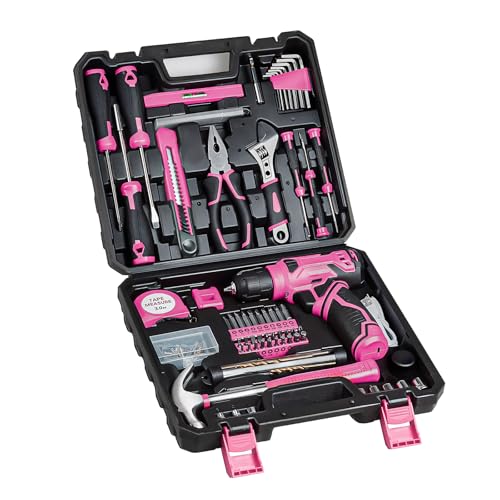 Tool Set - 8V Cordless Drill Kit, 132 Piece Box ...