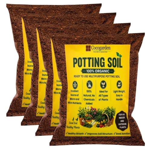 Image of Cocogarden Organic Potting Soil Mix 18kg | Ready-to-Use Enriched Growing Medium for Plants | Promotes Strong Roots, Keeps Soil Hydrated Longer & Supports Healthy Growth