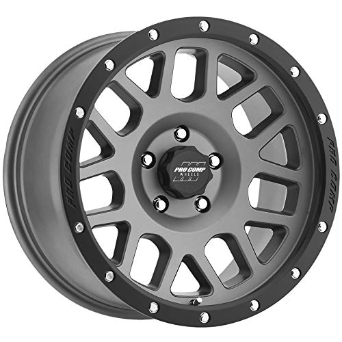 Pro Comp Alloys Series 40 Vertigo Dark Gray Wheel (17 x 9. inches 5 x 5 inches, -6 mm Offset)