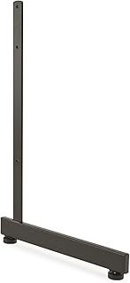 L-Shaped Leg for Grid Panel Black/Semi-gloss--- Lot of 12 each