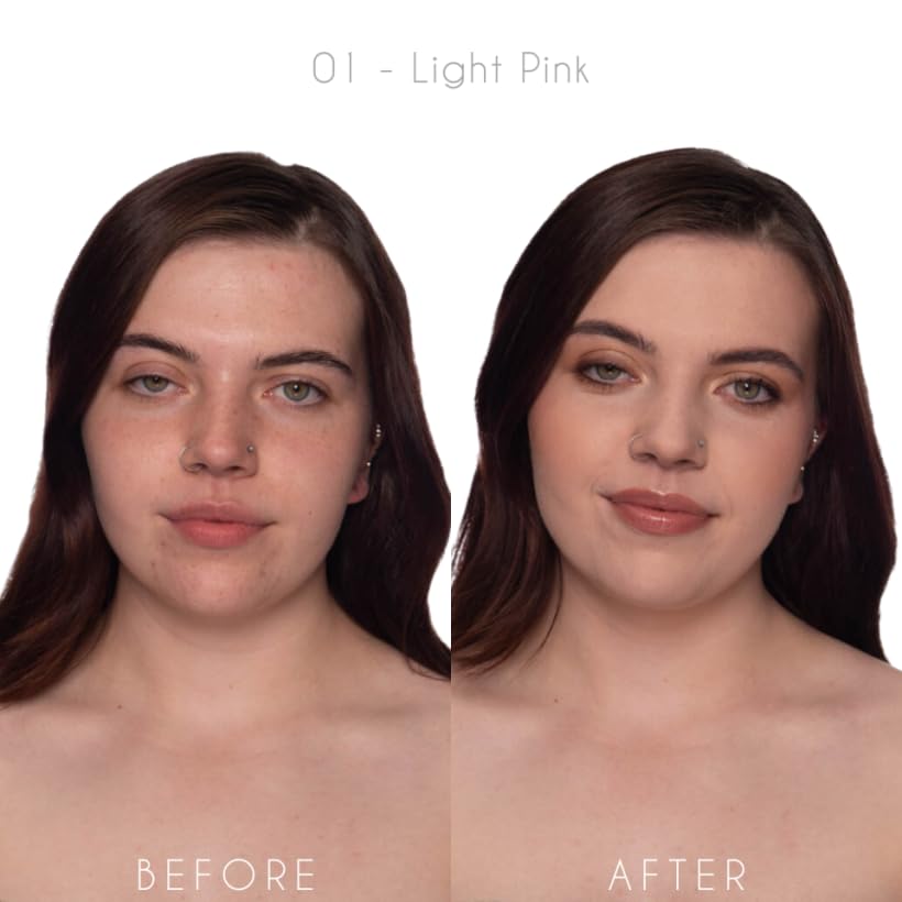 BPerfect x Mrs Glam Glorious Skin Powder Foundation 01 Light Pink Neutral Pink Undertone 7g - Image 2