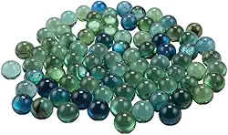 40 Bolinha Gude Bola De Vidro Terapêutica Escalda Pé Relaxante Resistente Fubeca Diversos Modelos Birosca - LVLOGISTICA